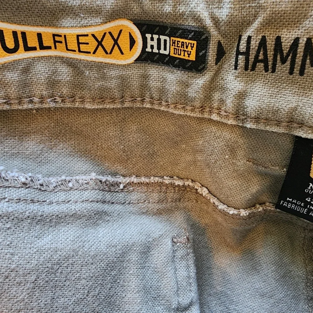 Noble Outfitters Pants Men's Size 42x32 Tan Hammer Drill Canvas Work Pant‎ Flex